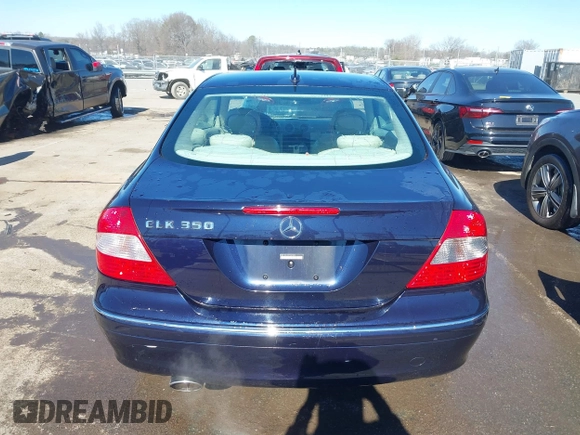 2008 Mercedes-Benz CLK 350 with VIN WDBTJ56H78F239864, listed as a IAAI auction lot 41634421 with 160,664 mi miles and . Bid and sale history available at carsss.com. Image 16.
