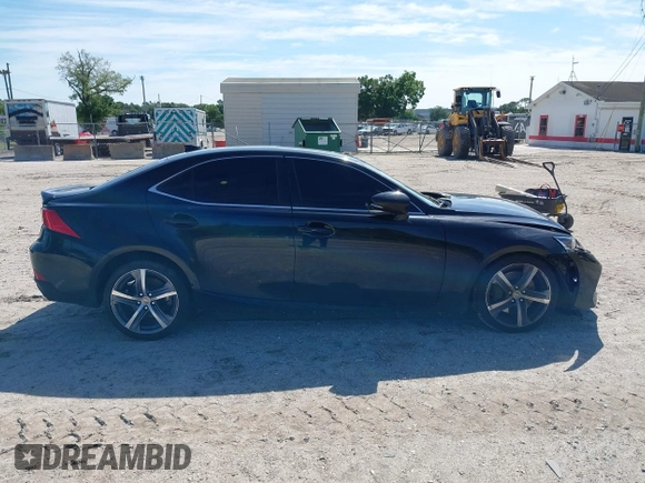 2020 Lexus IS with VIN JTHDA1D29L5107036, listed as a IAAI auction lot 39131147 with 99,738 mi miles. Bid and sale history available at carsss.com. Image 14.