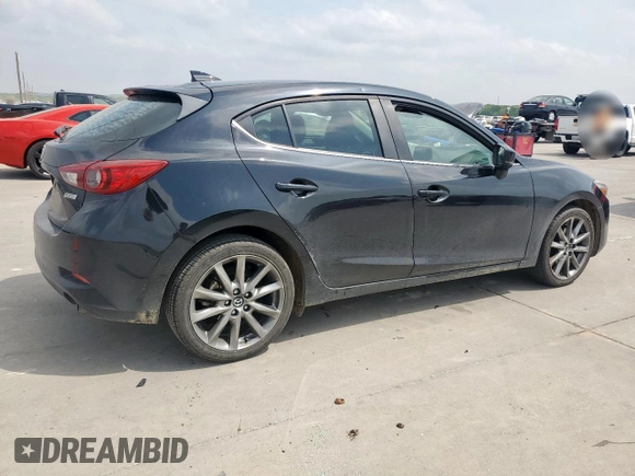 2018 Mazda 3 Touring with VIN 3MZBN1L34JM167673, listed as a Copart auction lot 51228195 with 87,427 mi miles and Clean Title. Bid and sale history available at DreamBid. Image 3.