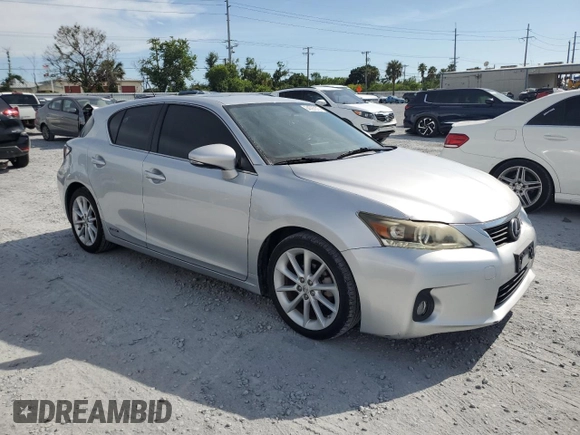 2013 Lexus CT 200h with VIN JTHKD5BHXD2158304, listed as a Copart auction lot 64597075 with 184,271 mi miles and Clean title. Bid and sale history available at DreamBid. Image 4.