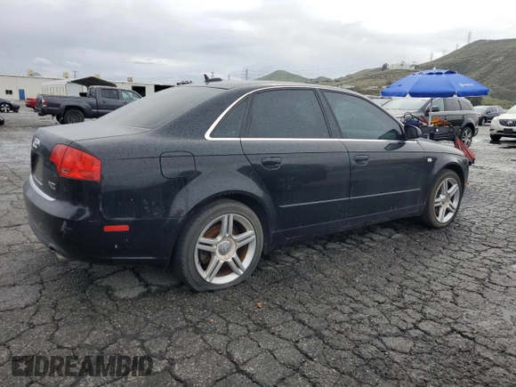 2006 Audi A4 2.0T with VIN WAUDF78E86A039086, listed as a Copart auction lot 47797165 with 121,892 mi miles and Clean Title. Bid and sale history available at carsss.com. Image 3.