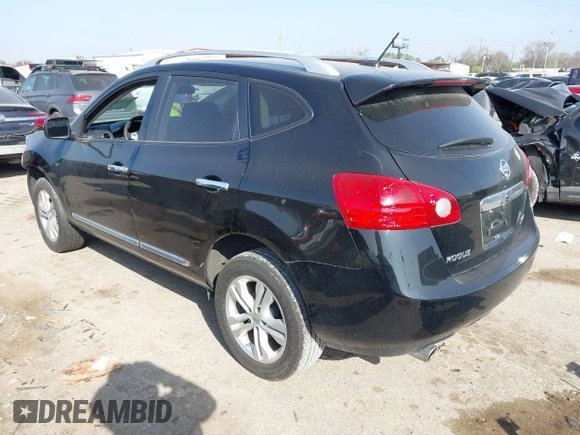2013 Nissan Rogue SL with VIN JN8AS5MV2DW650716, listed as a IAAI auction lot 41786809 with 88,170 mi miles and . Bid and sale history available at DreamBid. Image 3.