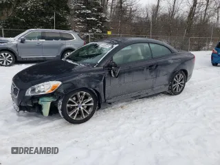 2012 Volvo C70 T5 with VIN YV1672MC6CJ126734, listed as a Copart auction lot 45859375 with 116,188 mi miles and Salvage Title. Bid and sale history available at carsss.com. Image 1.