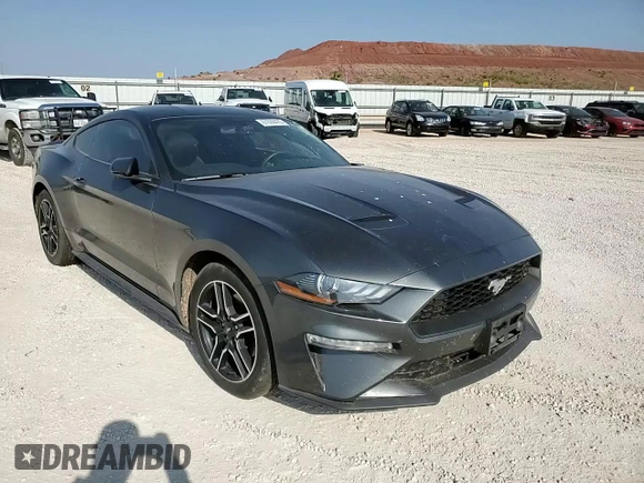 2020 Ford Mustang EcoBoost with VIN 1FA6P8TH2L5178933, listed as a Copart auction lot 61566425 with 65,250 mi miles and Salvage title. Bid and sale history available at DreamBid. Image 13.