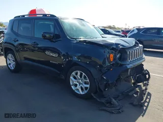 2017 Jeep Renegade Altitude with VIN ZACCJABB6HPE57612, listed as a IAAI auction lot 41980363 with 139,529 mi miles. Bid and sale history available at carsss.com. Image 6.