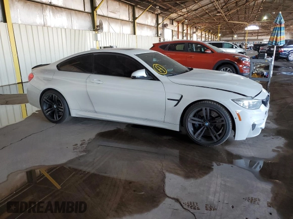 2015 BMW M4 with VIN WBS3R9C59FK332331, listed as a Copart auction lot 39366133 with 120,236 mi miles. Bid and sale history available at carsss.com. Image 4.