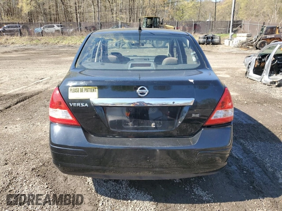 2011 Nissan Versa 1.8 S with VIN 3N1BC1AP1BL445678, listed as a Copart auction lot 51783365 with 107,807 mi miles and Salvage Title. Bid and sale history available at carsss.com. Image 6.