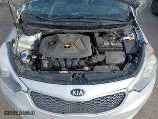 2016 Kia Forte 5-Door LX with VIN KNAFK5A82G5586927, listed as a IAAI auction lot 41396353 with 168,625 mi miles. Bid and sale history available at carsss.com. Image 10.