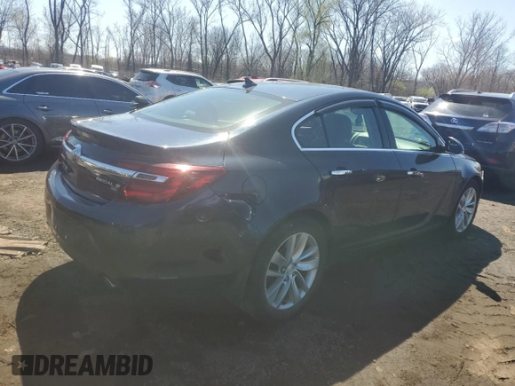 2014 Buick Regal Premium I with VIN 2G4GP5EX3E9238513, listed as a Copart auction lot 51987775 with 165,449 mi miles and Salvage Title. Bid and sale history available at DreamBid. Image 3.