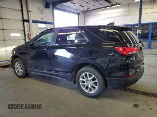 2022 Chevrolet Equinox LS z VIN 2GNAXSEV2N6146938, wystawiony jako Copart lot #46163765 z przebiegiem 10 693 mil mil oraz Szkoda całkowita • Salvage title. Historia ofert i sprzedaży dostępna na DreamBid. Obrazek 2.