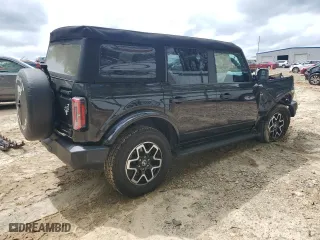 2023 Ford Bronco with VIN 1FMDE5BH0PLB30495, listed as a Copart auction lot 51380065 with 18,156 mi miles and Salvage Title. Bid and sale history available at carsss.com. Image 3.
