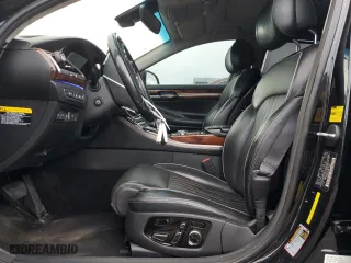 2017 Genesis G90 3.3T Premium with VIN KMHG34JA7HU025207, listed as a Copart auction lot 78141164 with 182,843 mi miles and Salvage Title. Bid and sale history available at carsss.com. Image 7.