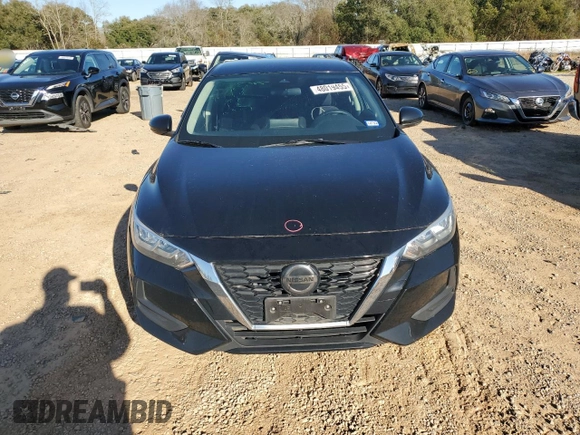 2020 Nissan Sentra SV with VIN 3N1AB8CV1LY217221, listed as a Copart auction lot 48019455 with 60,228 mi miles and Salvage Title. Bid and sale history available at carsss.com. Image 5.