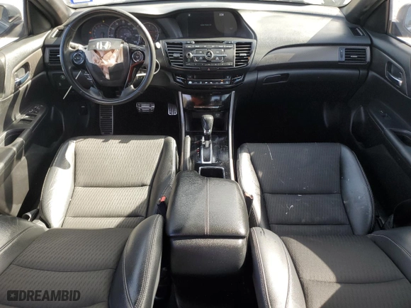 2016 Honda Accord Sedan Sport with VIN 1HGCR2F54GA209474, listed as a Copart auction lot 49173675 with 182,352 mi miles and Salvage Title. Bid and sale history available at carsss.com. Image 8.