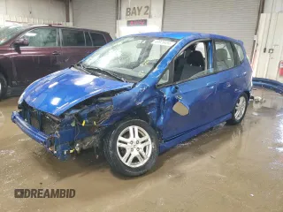 2008 Honda Fit Sport with VIN JHMGD38678S036943, listed as a Copart auction lot 48929485 with 152,950 mi miles and Salvage Title. Bid and sale history available at carsss.com. Image 1.