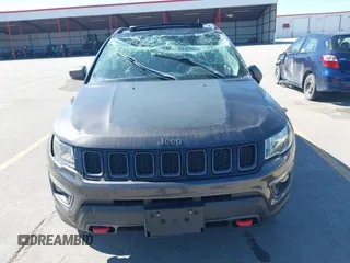 2019 Jeep Compass Trailhawk with VIN 3C4NJDDB0KT619337, listed as a IAAI auction lot 42171160 with 63,869 mi miles and . Bid and sale history available at DreamBid. Image 12.