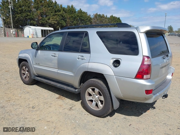 2005 Toyota 4Runner SR5 with VIN JTEBU14R750071095, listed as a IAAI auction lot 41803407 with 266,032 mi miles. Bid and sale history available at carsss.com. Image 3.