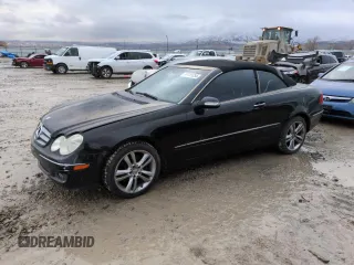 2008 Mercedes-Benz CLK-Class 3.5L with VIN WDBTK56F38T094013, listed as a Copart auction lot 87415254 with 115,810 mi miles and Clean Title. Bid and sale history available at carsss.com. Image 1.