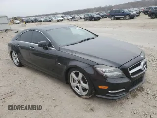 2012 Mercedes-Benz CLS 550 with VIN WDDLJ9BB1CA046664, listed as a Copart auction lot 78402094 with 119,135 mi miles and Salvage title. Bid and sale history available at DreamBid. Image 4.