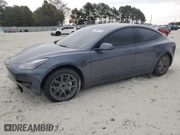 2023 Tesla Model 3 with VIN 5YJ3E1EA2PF417931, listed as a Copart auction lot 78886514 with 12,441 mi miles and Salvage Title. Bid and sale history available at DreamBid. Image 1.