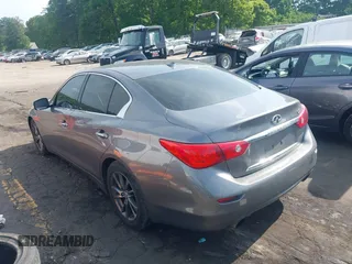 2014 Infiniti Q50 Premium with VIN JN1BV7AP2EM688259, listed as a IAAI auction lot 42149158 with 252,078 mi miles and . Bid and sale history available at DreamBid. Image 3.