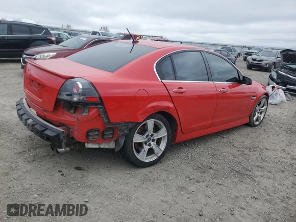 2009 Pontiac G8 GT with VIN 6G2EC57Y19L233345, listed as a Copart auction lot 81812714 with 144,933 mi miles and Non Repairable. Bid and sale history available at carsss.com. Image 3.
