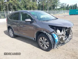 2012 Honda CR-V EX-L z VIN 5J6RM4H79CL006638, wystawiony jako IAAI lot #42520467 z przebiegiem 99 761 mil mil oraz . Historia ofert i sprzedaży dostępna na DreamBid. Obrazek 1.