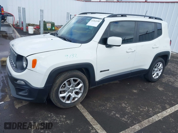 2018 Jeep Renegade Altitude z VIN ZACCJABB0JPJ52125, wystawiony jako IAAI lot #42262220 z przebiegiem 67 857 mil mil oraz . Historia ofert i sprzedaży dostępna na DreamBid. Obrazek 2.