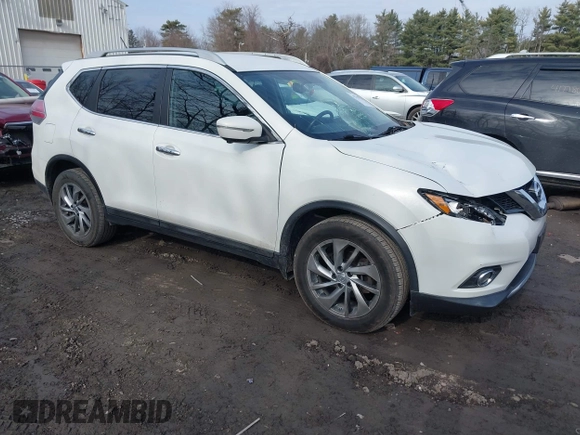 2014 Nissan Rogue S with VIN 5N1AT2MV9EC870327, listed as a IAAI auction lot 41787876 with 98,534 mi miles. Bid and sale history available at carsss.com. Image 1.