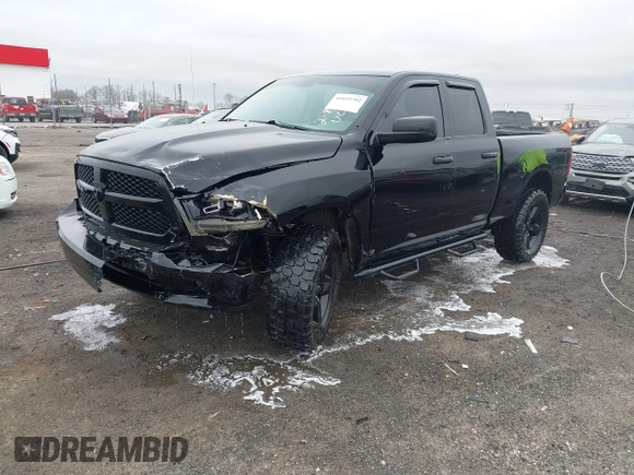 2014 Ram 1500 Express with VIN 1C6RR7FT9ES375363, listed as a IAAI auction lot 41653702 with 153,240 mi miles. Bid and sale history available at carsss.com. Image 20.