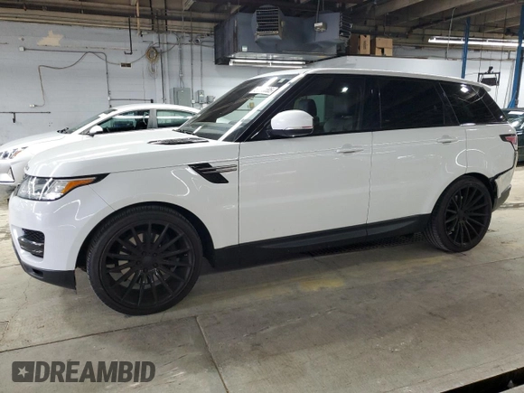 2017 Land Rover Range Rover Sport SE with VIN SALWG2FK8HA685261, listed as a Copart auction lot 51980595 with 63,161 mi miles and Salvage Title. Bid and sale history available at carsss.com. Image 1.