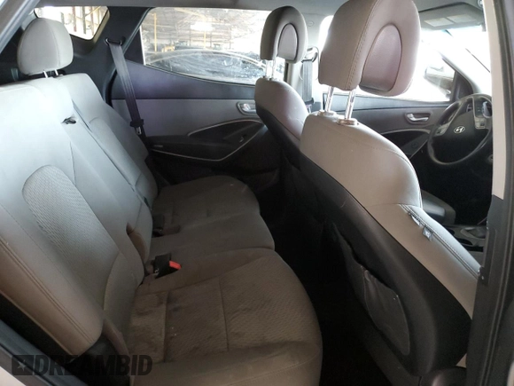 2017 Hyundai Santa Fe 2.4L z VIN 5XYZT3LB7HG495591, wystawiony jako Copart lot #58446915 z przebiegiem Nie podano mil oraz Czysty tytuł • Clean title. Historia ofert i sprzedaży dostępna na DreamBid. Obrazek 10.