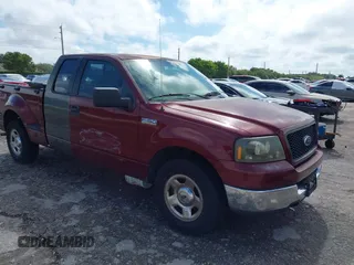 2005 Ford F-150 XLT with VIN 1FTPX02575KD61062, listed as a IAAI auction lot 41652446 with 1 mi miles. Bid and sale history available at carsss.com. Image 1.
