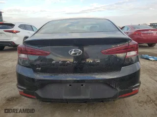 2020 Hyundai Elantra SE with VIN KMHD74LF8LU020722, listed as a Copart auction lot 76400364 with 51,331 mi miles and Salvage Title. Bid and sale history available at carsss.com. Image 6.