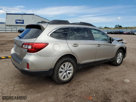 2017 Subaru Outback Premium with VIN 4S4BSAHC5H3372091, listed as a Copart auction lot 66867314 with 95,315 mi miles and Salvage Title. Bid and sale history available at carsss.com. Image 3.