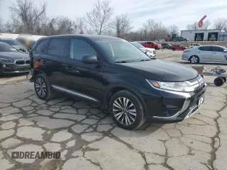 2020 Mitsubishi Outlander ES with VIN JA4AD2A34LZ018461, listed as a Copart auction lot 42497285 with 100,818 mi miles and Salvage title. Bid and sale history available at DreamBid. Image 4.