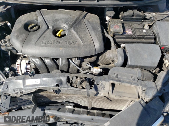 2015 Hyundai Elantra SE with VIN 5NPDH4AEXFH556713, listed as a Copart auction lot 49822005 with 130,100 mi miles and Salvage Title. Bid and sale history available at DreamBid. Image 11.