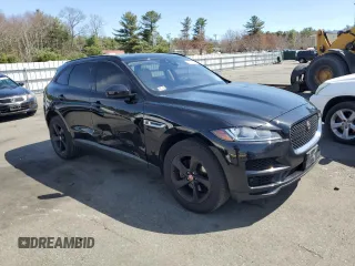 2018 Jaguar F-Pace 25t Premium z VIN SADCJ2FX9JA282892, wystawiony jako Copart lot #53068225 z przebiegiem 75 182 mil mil oraz Szkoda całkowita • Salvage title. Historia ofert i sprzedaży dostępna na DreamBid. Obrazek 4.