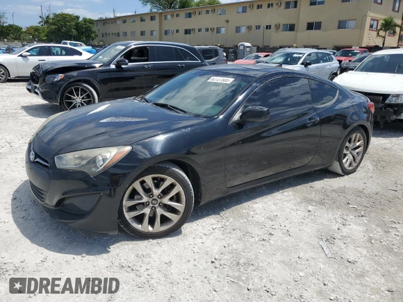 2013 Hyundai Genesis Coupe R-Spec with VIN KMHHT6KD2DU094891, listed as a Copart auction lot 52727585 with 185,203 mi miles and Clean title. Bid and sale history available at DreamBid. Image 1.