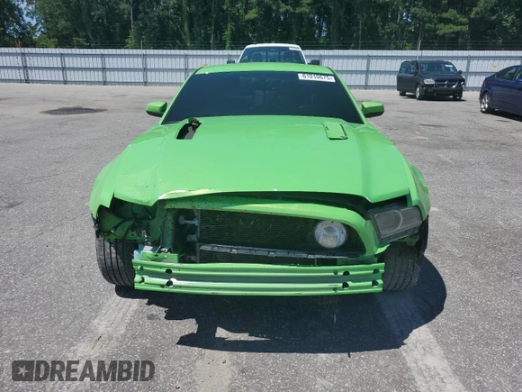 2013 Ford Mustang GT with VIN 1ZVBP8CF2D5210785, listed as a Copart auction lot 61010675 with 158,341 mi miles and Salvage title. Bid and sale history available at DreamBid. Image 5.