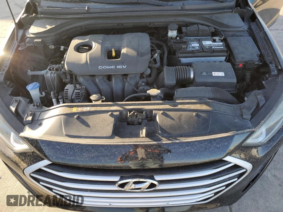 2017 Hyundai Elantra Limited with VIN 5NPD84LFXHH139293, listed as a Copart auction lot 49239355 with 113,318 mi miles and Salvage Title. Bid and sale history available at DreamBid. Image 11.