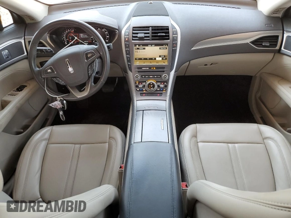 2017 Lincoln MKZ Premiere with VIN 3LN6L5A93HR665641, listed as a Copart auction lot 62921495 with 36,089 mi miles and Salvage title. Bid and sale history available at DreamBid. Image 8.