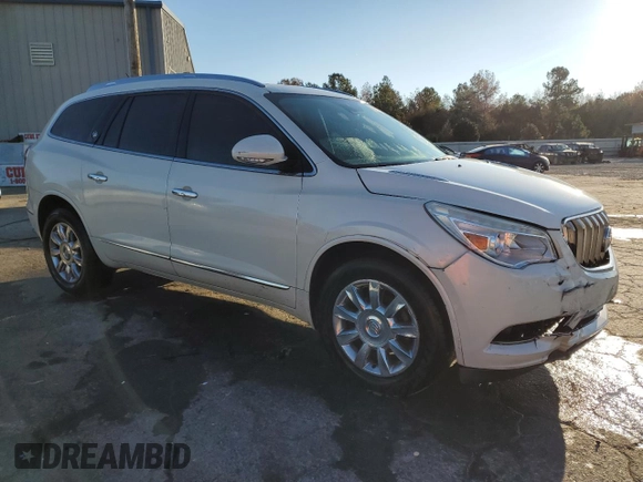 2014 Buick Enclave Premium with VIN 5GAKRCKD8EJ311999, listed as a Copart auction lot 80928474 with 189,430 mi miles and Salvage Title. Bid and sale history available at carsss.com. Image 4.