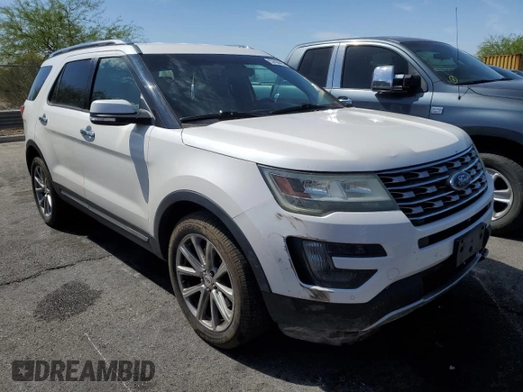 2016 Ford Explorer Limited with VIN 1FM5K8F81GGA20122, listed as a Copart auction lot 53105625 with 151,831 mi miles and Salvage Title. Bid and sale history available at carsss.com. Image 4.