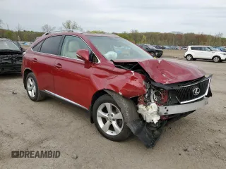 2011 Lexus RX 350 with VIN 2T2BK1BA5BC106429, listed as a Copart auction lot 54818655 with 183,020 mi miles and Salvage Title. Bid and sale history available at DreamBid. Image 4.