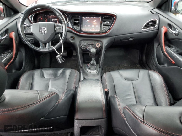 2014 Dodge Dart GT with VIN 1C3CDFEB0ED918902, listed as a Copart auction lot 58052415 with 62,167 mi miles and Salvage title. Bid and sale history available at DreamBid. Image 8.