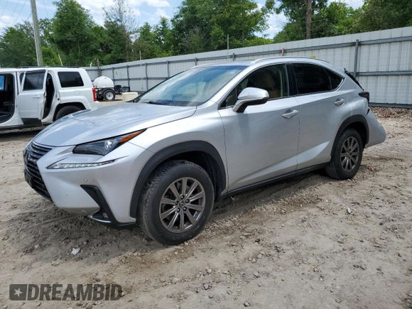 2019 Lexus NX 300 with VIN JTJBARBZ8K2187451, listed as a Copart auction lot 54992165 with 101,846 mi miles and Salvage Title. Bid and sale history available at DreamBid. Image 1.
