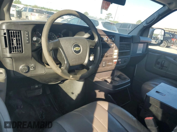 2014 Chevrolet Express Cargo with VIN 1GCWGFCA2E1915057, listed as a Copart auction lot 52590835 with 148,704 mi miles and Clean title. Bid and sale history available at DreamBid. Image 8.