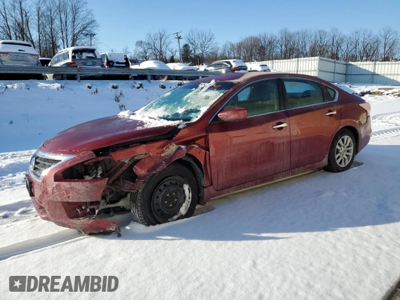 2014 Nissan Altima 2.5 S with VIN 1N4AL3APXEC193536, listed as a Copart auction lot 89399395 with 99,765 mi miles and Non Repairable. Bid and sale history available at carsss.com. Image 1.