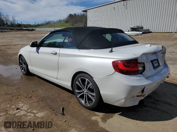 2017 BMW 2 Series 230i with VIN WBA2K9C30HV647460, listed as a Copart auction lot 44134373 with 71,111 mi miles. Bid and sale history available at carsss.com. Image 2.